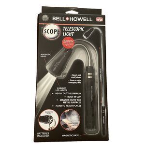 Bell and Howell Telescopic Light As Seen On TV Extends To 22” Magnetic
